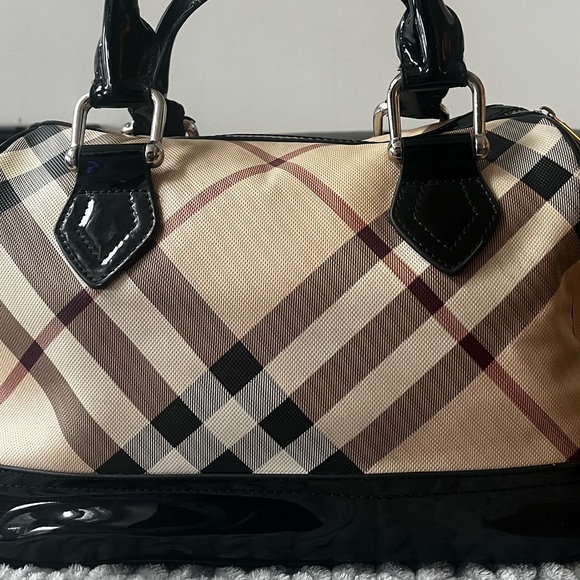 Burberry Nova Check bowling bag - Picture 2 of 10
